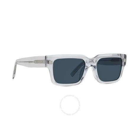 Givenchy Petrol Rectangular Unisex Sunglasses .